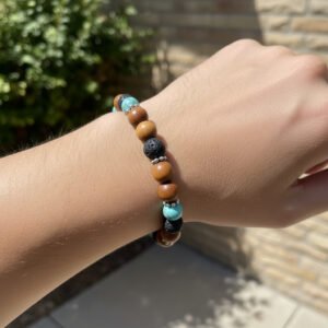 Rose Quartz Bead Bracelet