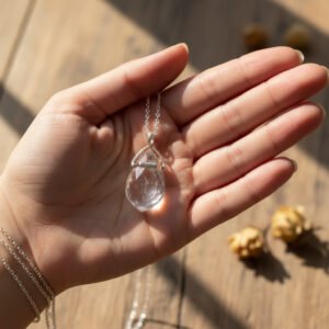 Crystal Pendant & Necklace