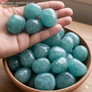 Aqua Obsidian Tumble Stone