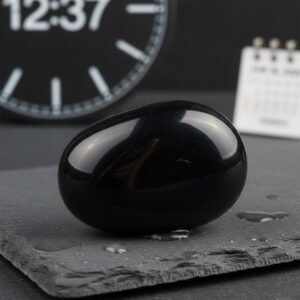 Black Onyx Palm Stone