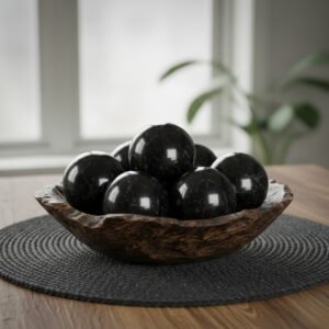Black Tourmaline Spheres