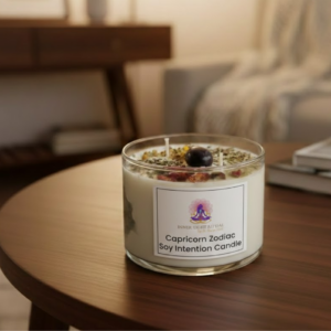 Capricorn Zodiac Soy Intention Candle