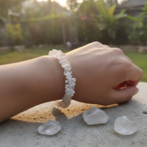 Clear Quartz Chips Bracelet