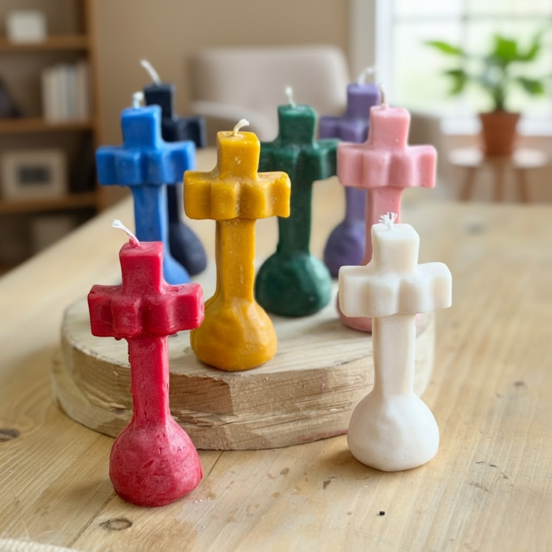 Cross Altar Soy Candle