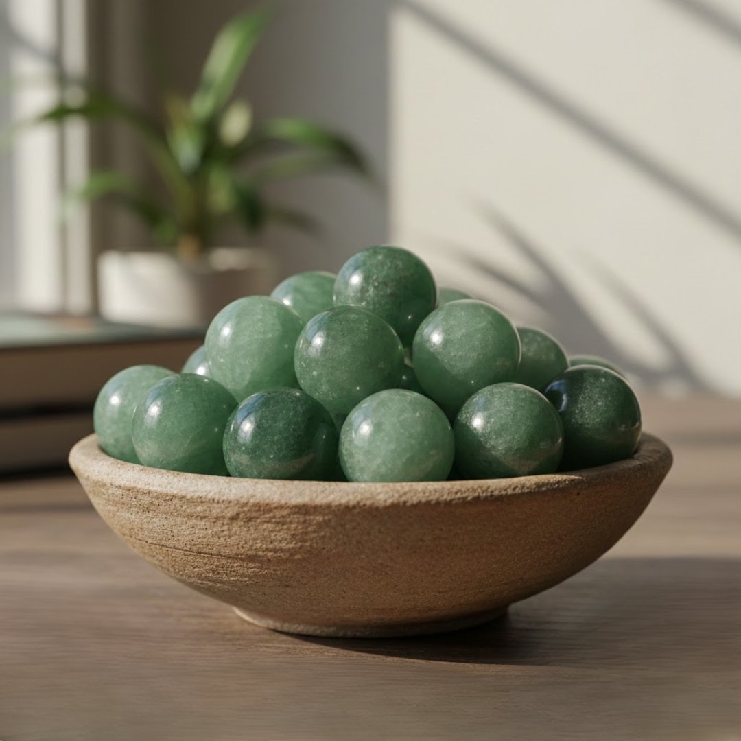 Green Aventurine Mini Spheres