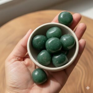 Green Jade Tumble Stone