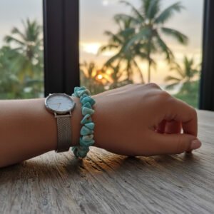 Larimar Chips Bracelet