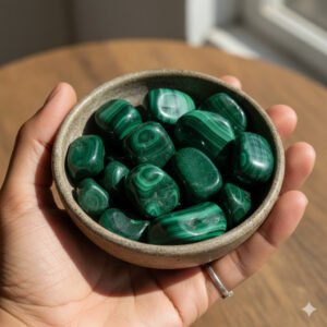 Malachite Tumble Stone