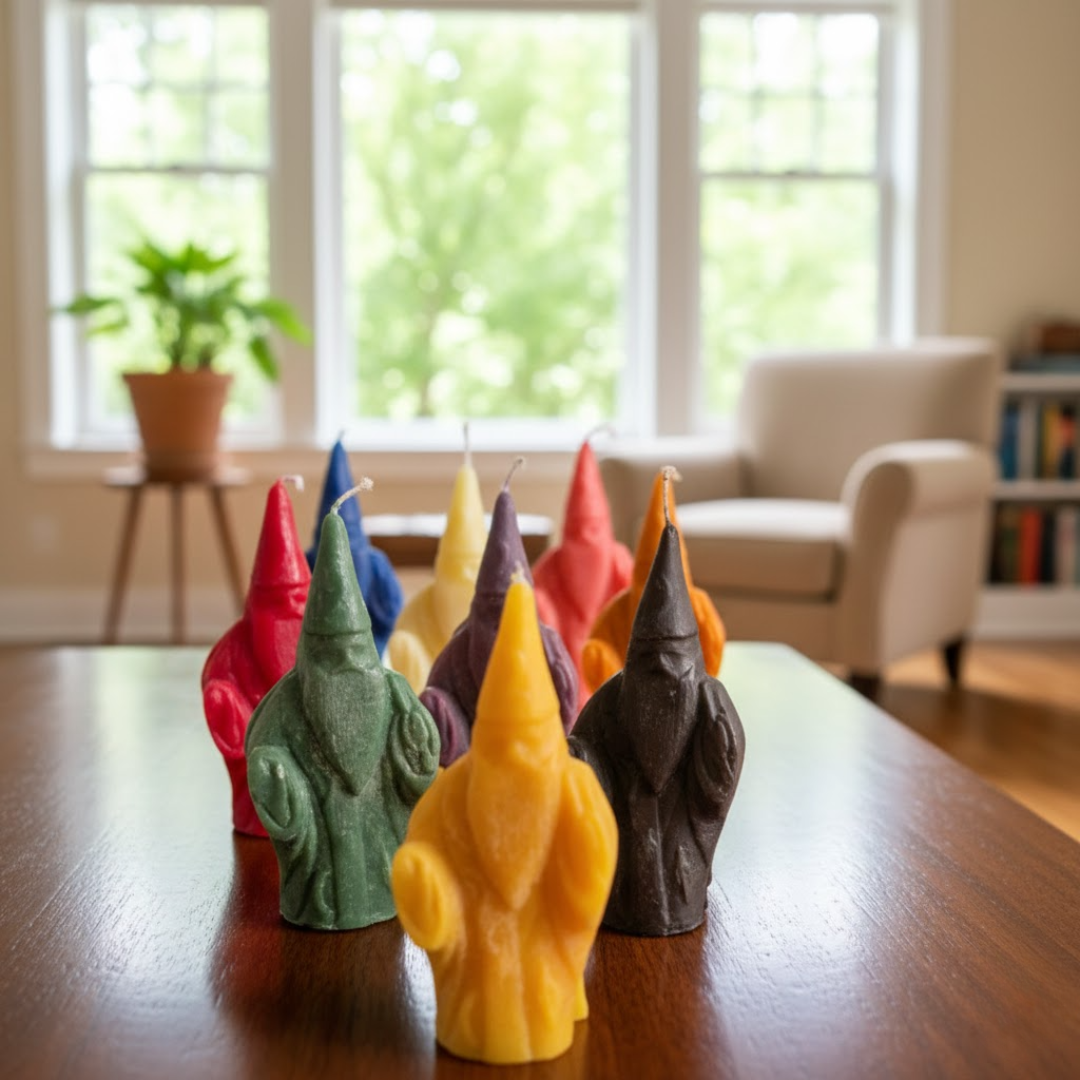 Merlin Beeswax Candle