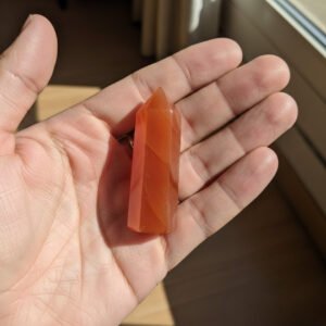 Orange Carnelian Mini Pencil Point