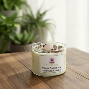 Pisces Zodiac Soy Intention Candle
