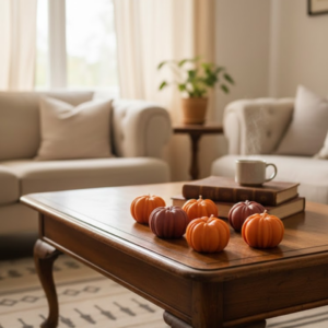 Pumpkin Decorative Candle