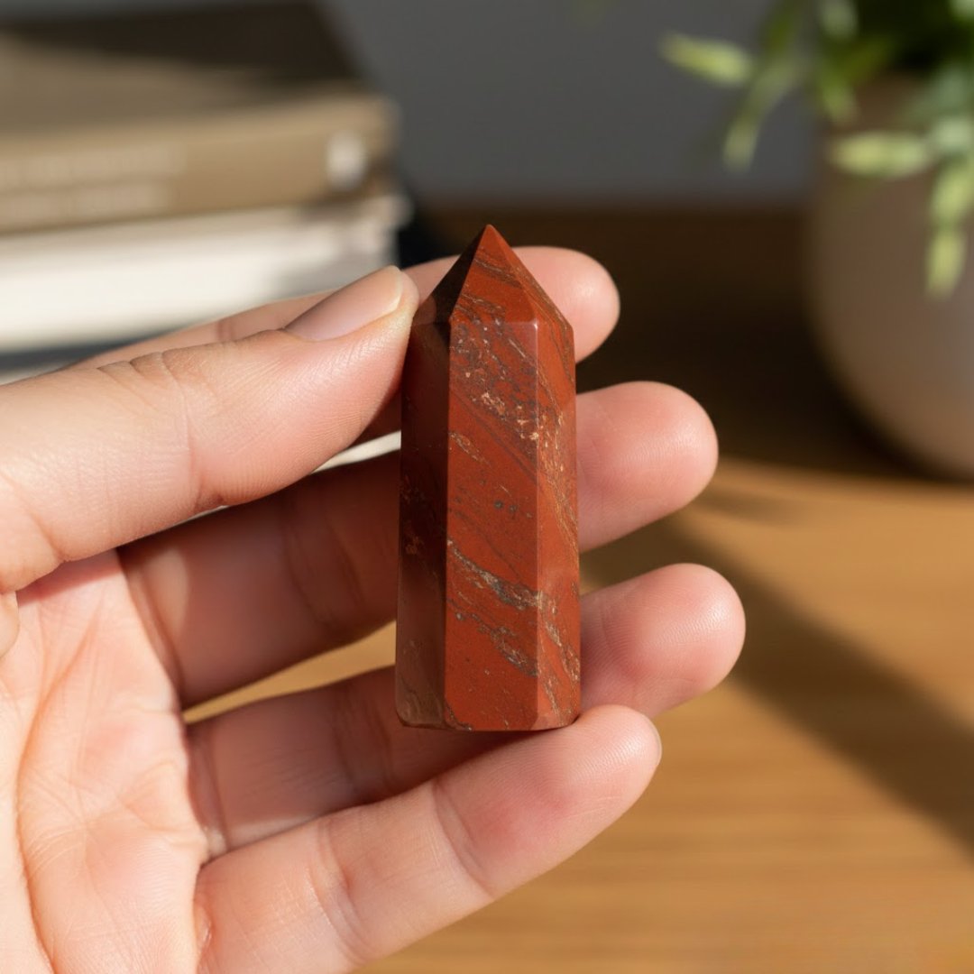 Red Jasper Mini Pencil Point