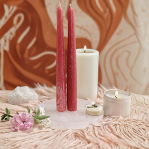 Red Taper Candle