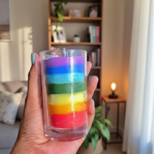 Seven Chakra Big Votive Candle