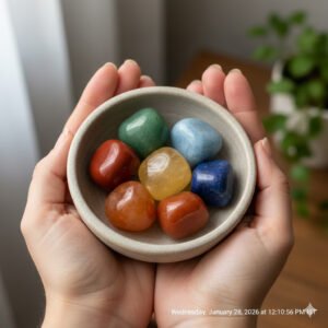 Seven Chakra Tumble Stone Set of 7