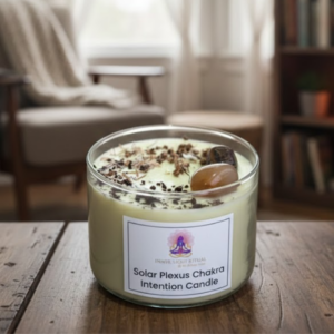 Solar Plexus Chakra Intention Candle