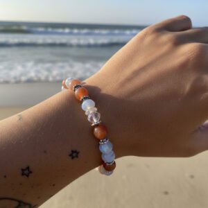 Sunstone + Moonstone with Clear