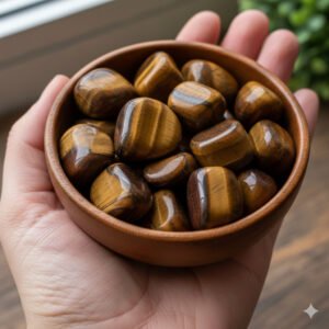 Tiger's eye Tumble Stone